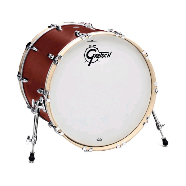 Gretsch Drums USA Brooklyn Satin Tabasco 22 x 18 inch bass drum