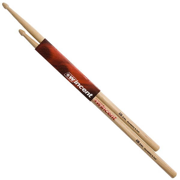 Wincent W-5BXXL hickory drumstokken 5B, ultra lang