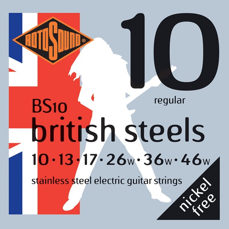 Rotosound BS10 British Steels strängset elgitarr 010-046w