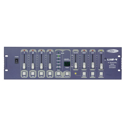 Showtec Lite-4 4 kanaals DMX-lichtsturing