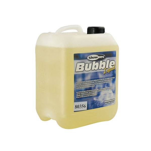 Showtec Bubble Liquid bellenblaasvloeistof  concentraat 5 liter