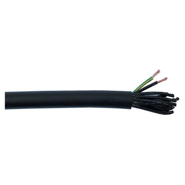 DAP P-1815 stroom- en signaalkabel zwart per meter