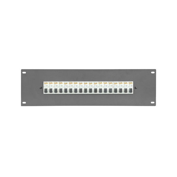 PDP-F18161 19 inch Panel with 18x16A MCB 1 Pole