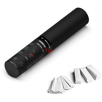 Magic FX Handheld Confetti Cannon 28 cm bianco