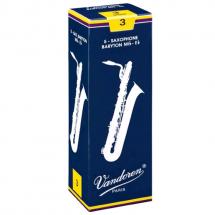 Vandoren Traditional rieten voor Baritonsaxofoon type 3, 5 stuks