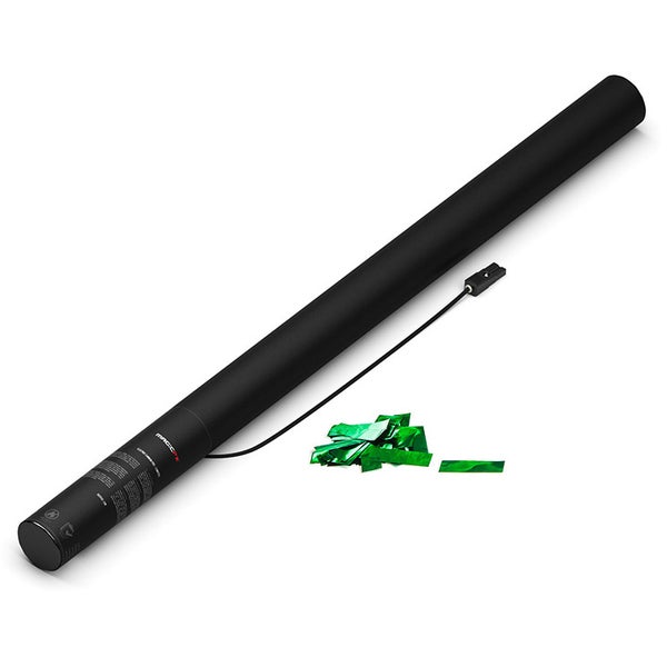 Magic FX EC04DGM Electric Confetti Cannon 80cm Green Metallic