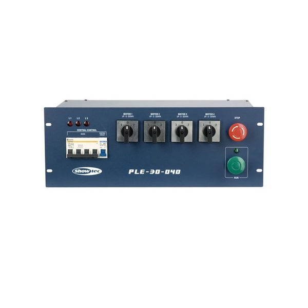 Showtec vierkanaals chainhoist controller