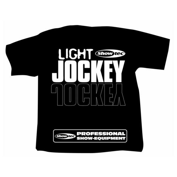 Showtec Fan Gear T-shirt Lightjockey maat M