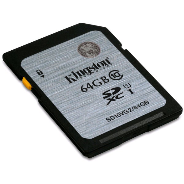 Kingston SD10VG2/64GB SDXC UHS-I geheugenkaart 64GB G2-serie