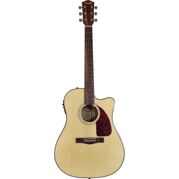 Fender CD-140SCE Satin naturel E-A western gitaar
