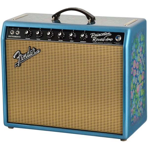 Fender '65 Princeton Reverb Blue Flower FSR gitaarversterker