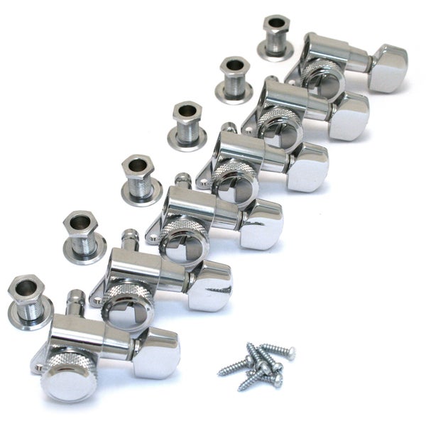 Schaller M6 135 Locking 6L Chrome locking stemmechanieken voor gitaar