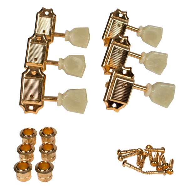 Gotoh SD90 3x3 vintage style stemmechanieken goud