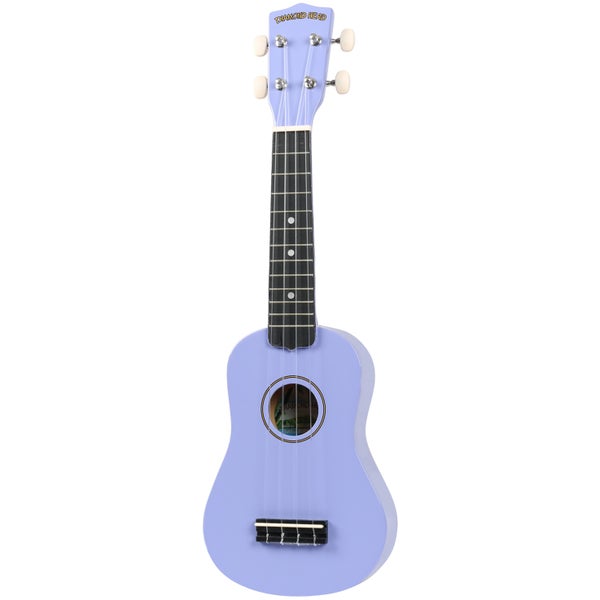 Diamond Head DU-118 Rainbow sopraan ukelele violet met gigbag