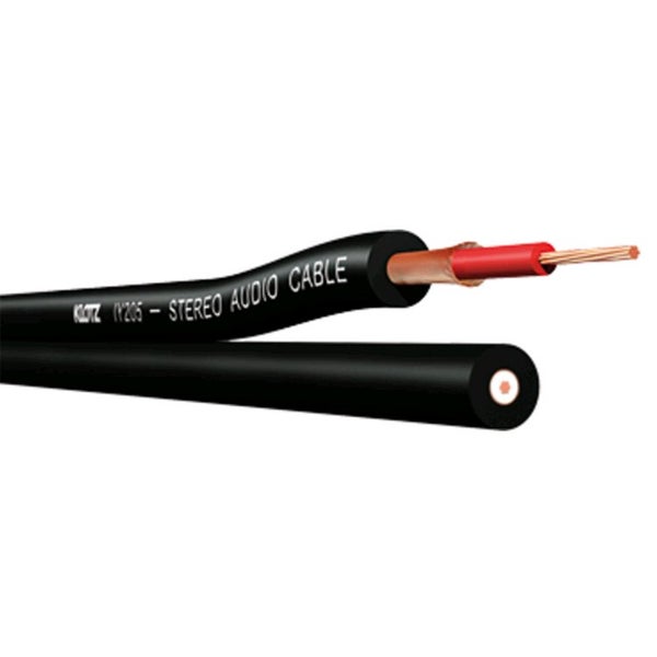 Klotz IY205 audiokabel, 2x 0.22 mm², ø 5 mm, 100 m