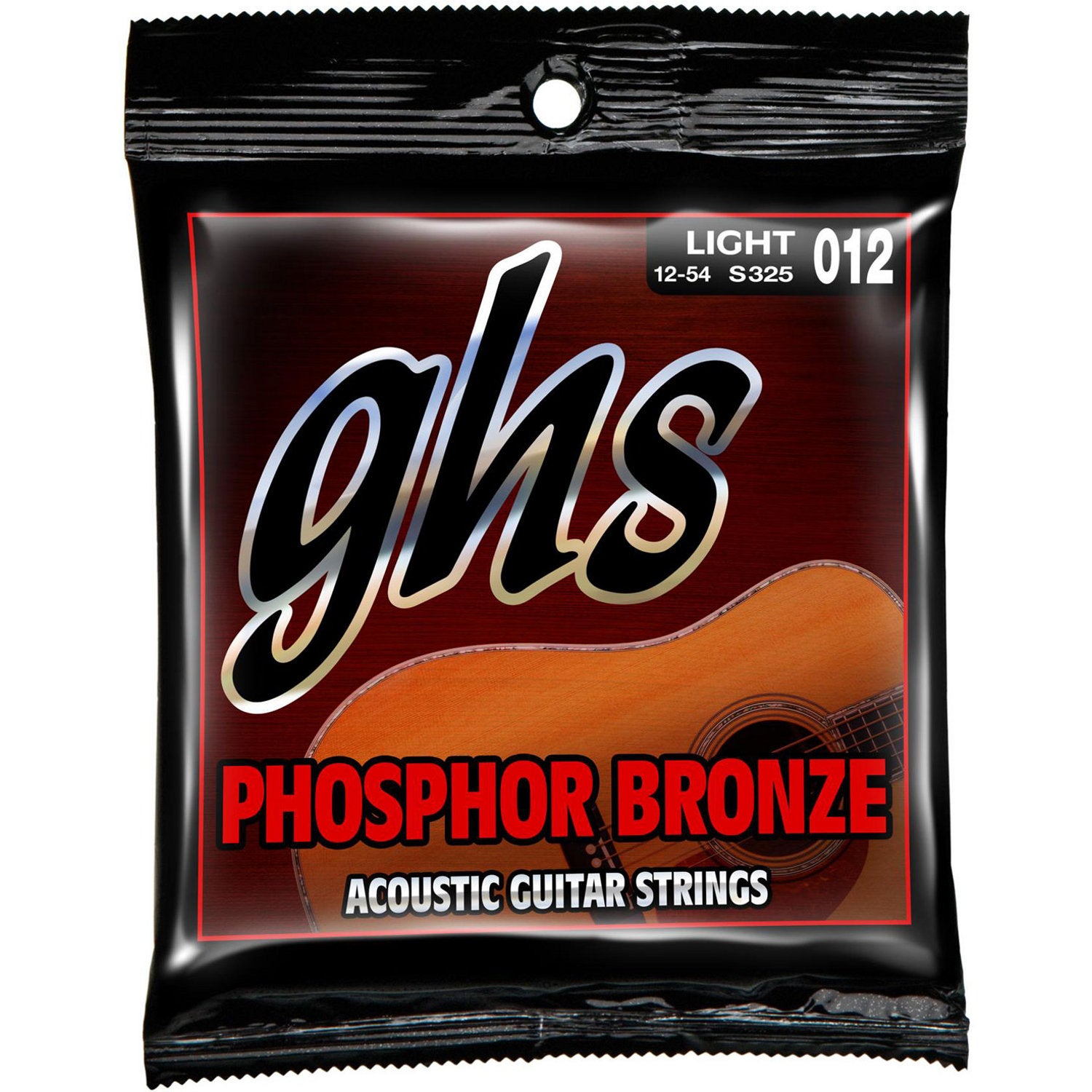 GHS S325 Phosphor Bronze extra light strängset till gitarr