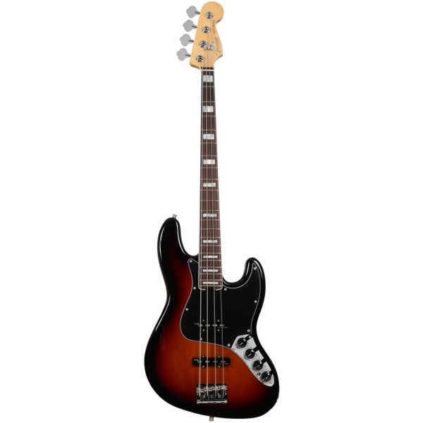 Fender American Elite Jazz Bass 3-Tone Sunburst RW