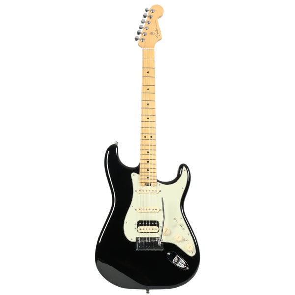 Fender American Elite Strat HSS Shawbucker Mystic Black MN