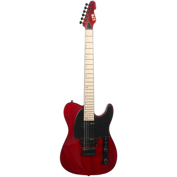ESP LTD TE-200 Maple See Thru Black Cherry elektrische gitaar