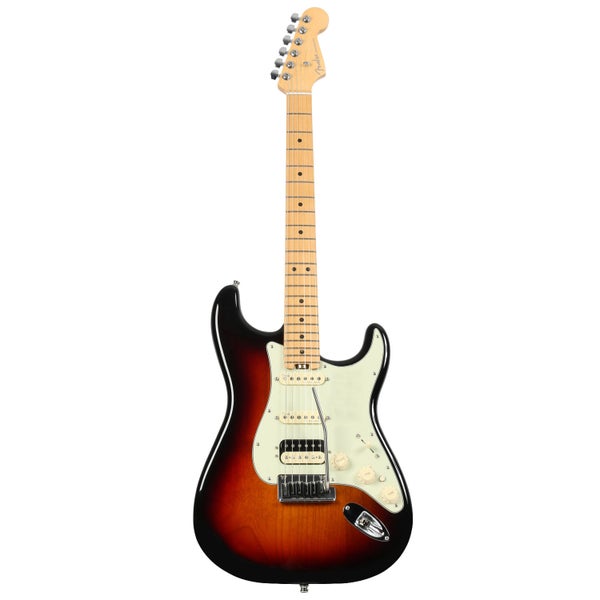 Fender American Elite Strat HSS Shawbucker 3-Tone Sunburst MN