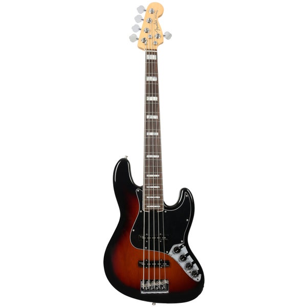 Fender American Elite Jazz Bass V 3-Tone Sunburst RW