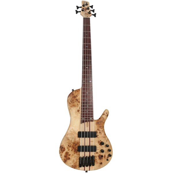 Ibanez SRSC805 Bass Workshop Natural Flat 5-snarige basgitaar