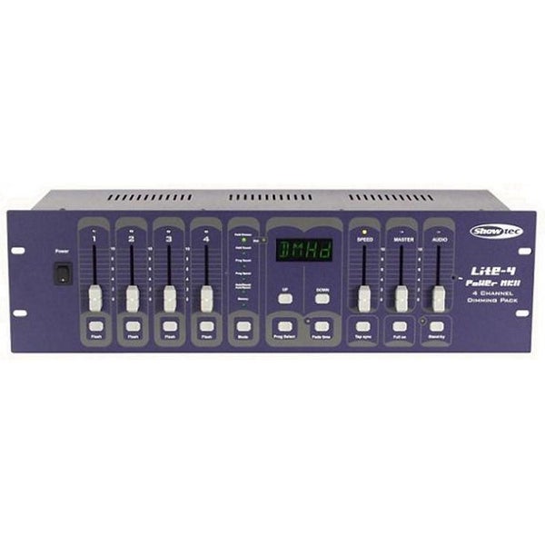 Showtec Lite Power 4 Controller (IEC + DMX + Bulgin)