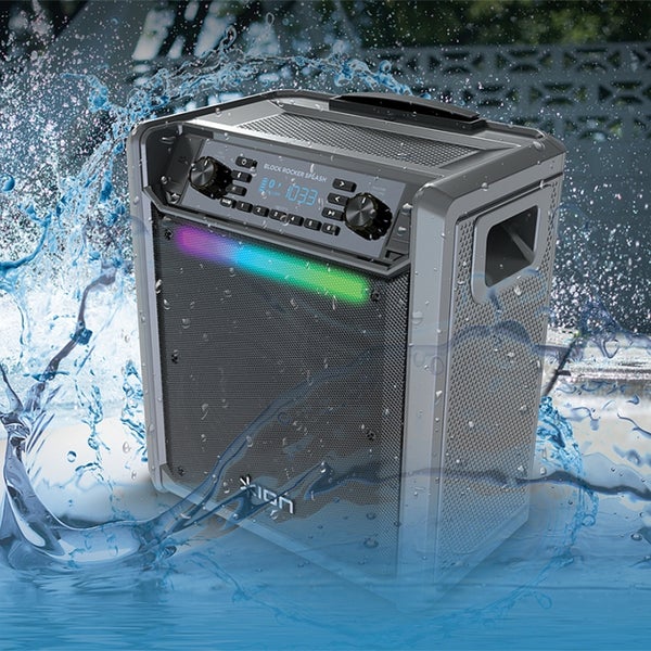 ION Block Rocker Splash waterdichte draadloze luidspreker
