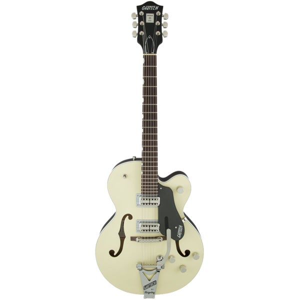 Gretsch G6118T-LIV 2-Tone Lotus Ivory and Charcoal Metallic