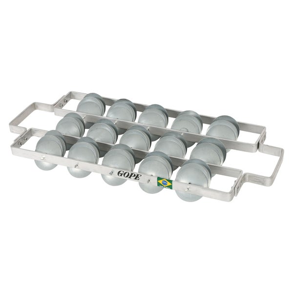 Gope CHOGL Chocalho - Rocar aluminium large naturel