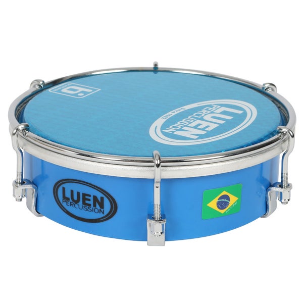 Luen TAMLHB Tamborim 6 inch nylon hologram vel blauw