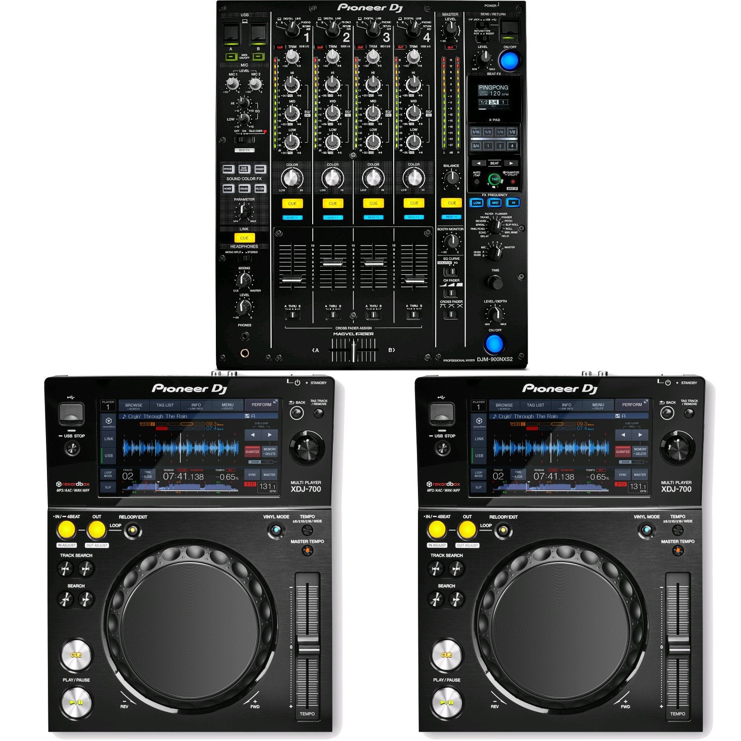 Pioneer DJM-900NXS2 + 2x XDJ-700 set | Bax Music