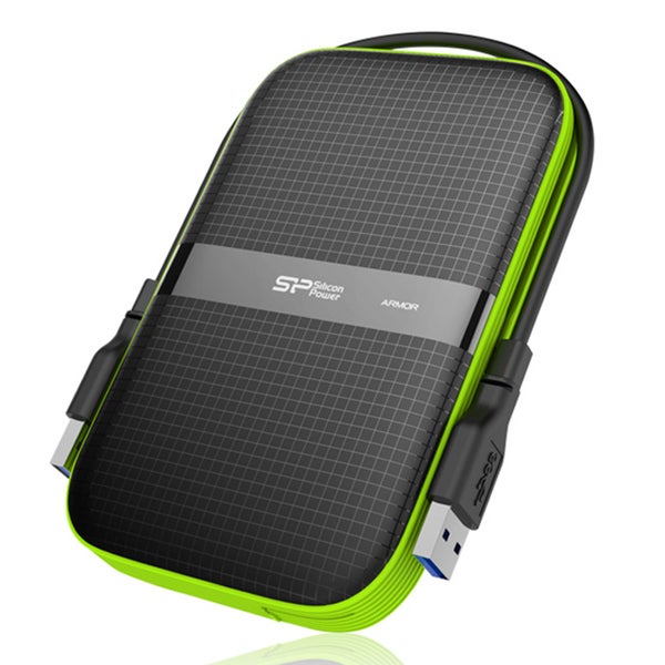 Silicon Power Armor A60 1TB externe HDD USB 3.0 zwart shockproof