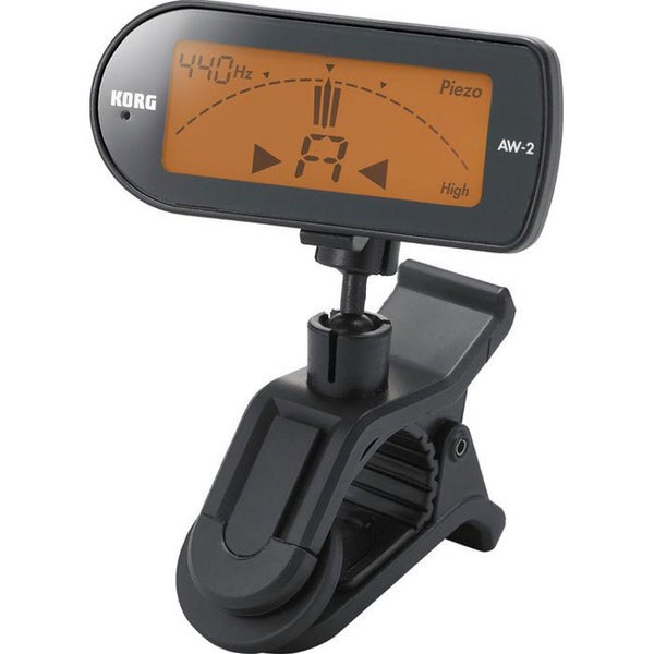 Korg AW2G clip-on chromatisch stemapparaat voor gitaren