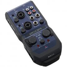Zoom U-44 mobiele audio interface voor Mac, Windows en iOS