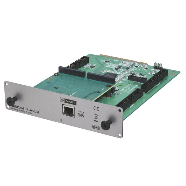 Tascam IF-AV-DM netwerkkaart voor DM-3200 en DM-4800