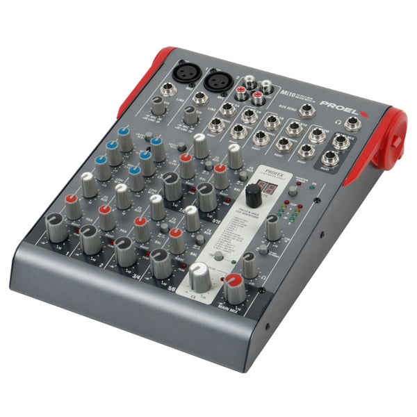 Proel Mi10 analoge 10-kanaals PA en studio mengpaneel