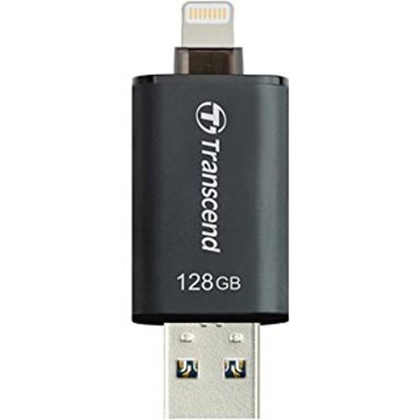 Transcend JetDrive Go 300 Black 128GB USB 3.1 stick voor iPhone