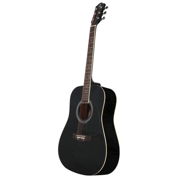 Fazley W50BK akoestische western gitaar zwart