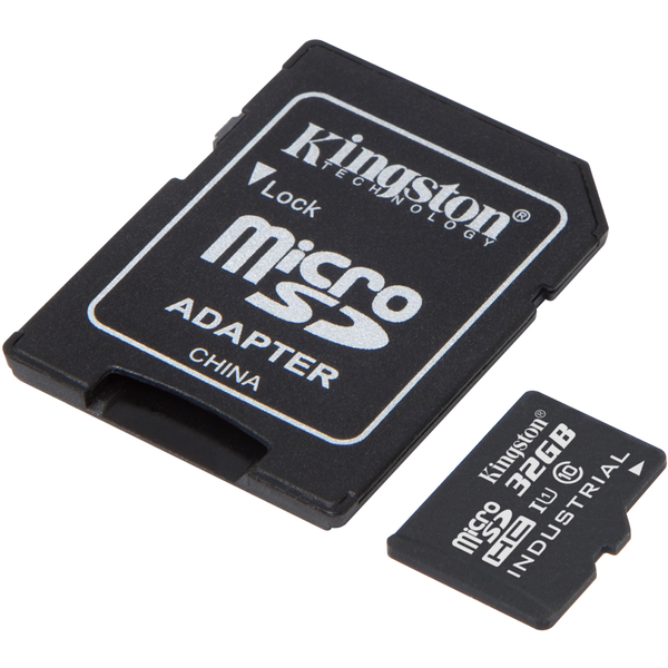 Kingston 32GB Industrial Temperature UHS-I micro-SD + adapter