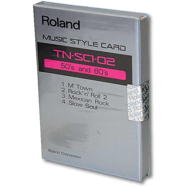 Roland Music Style Card TN-SC1-02 50's & 60's