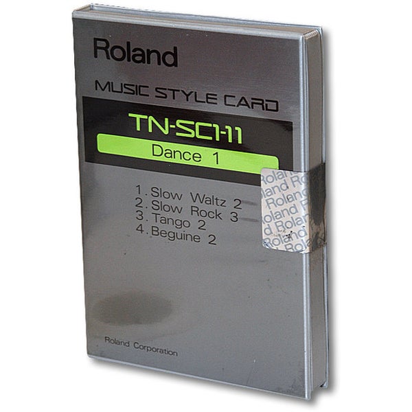 Roland Music Style Card TN-SC1-11 Dance 1