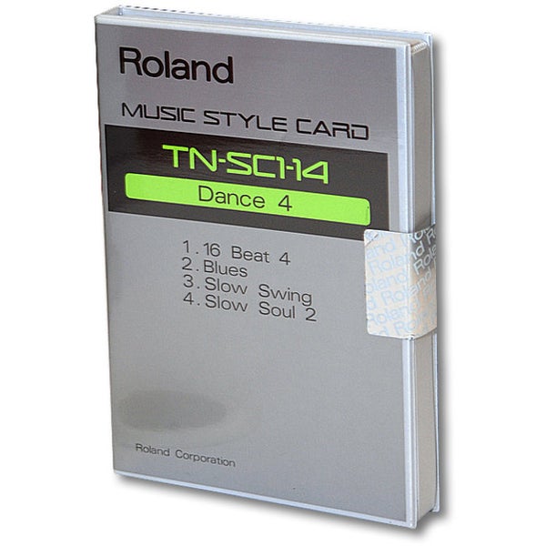 Roland Music Style Card TN-SC1-14 Dance 4