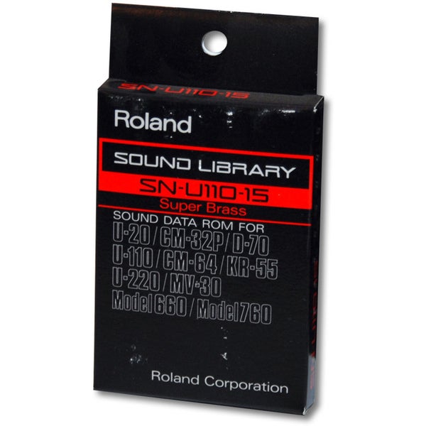 Roland Sound Library SN-U110-15 Super Brass