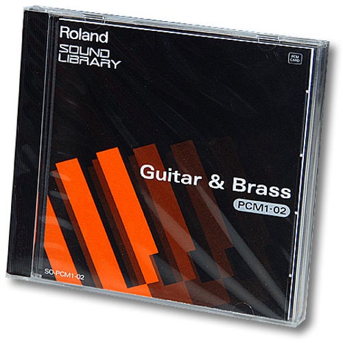 Roland Sound Library SO-PCM1-02 Guitar & Brass