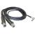 Shure PA720 5-pin LEMO - 2x XLR female 3.3m