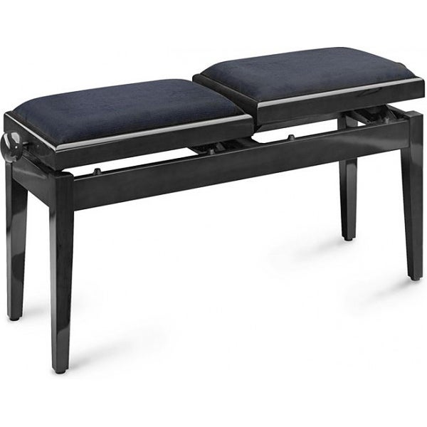 Stagg PB245 BKP VBK dubbele pianobank hoogglans
