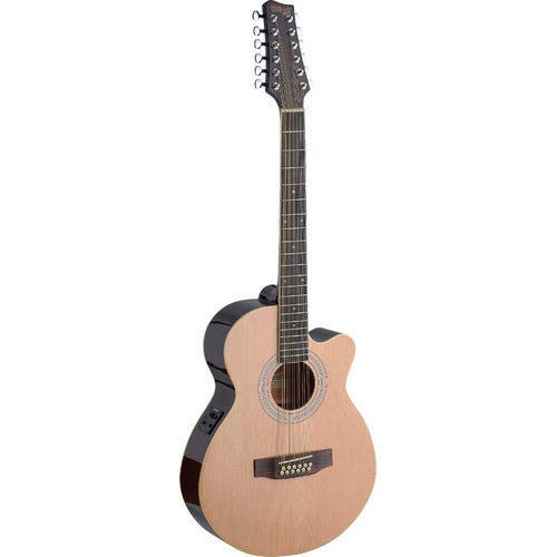 Stagg SA40MJCFI/12-N elektrisch akoestische gitaar