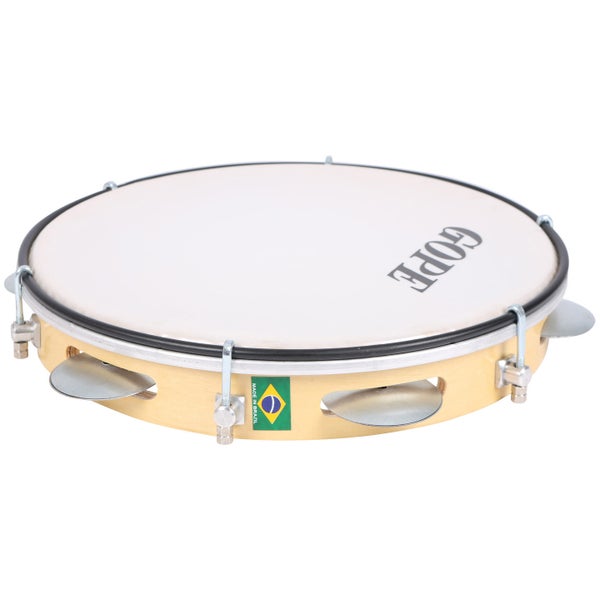 Gope PANCAP Pandeiro Capoeira 10 inch nylon vel