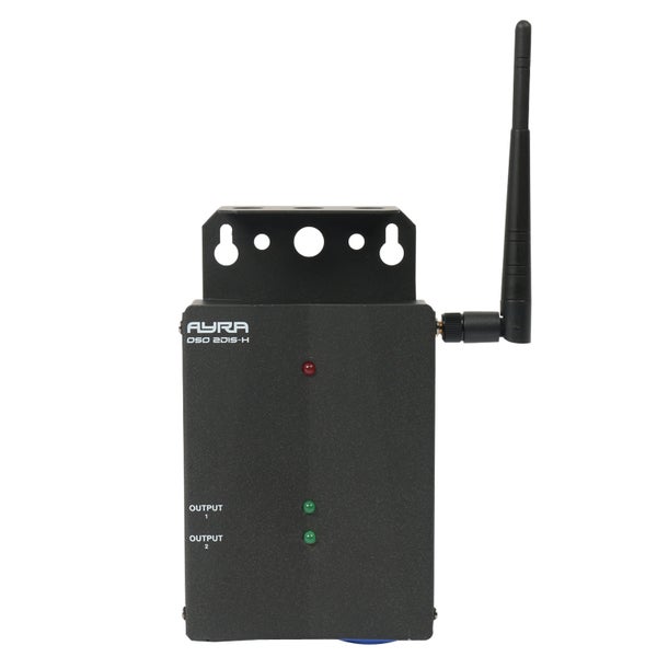Ayra OSO 2DIS-H 2-weg DMX splitter met wireless functie